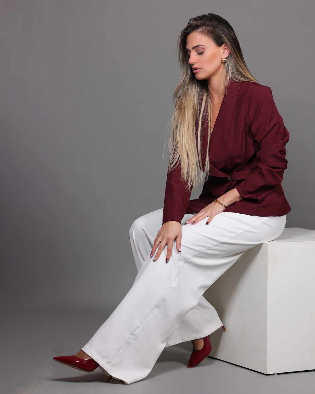 Corset White Pant